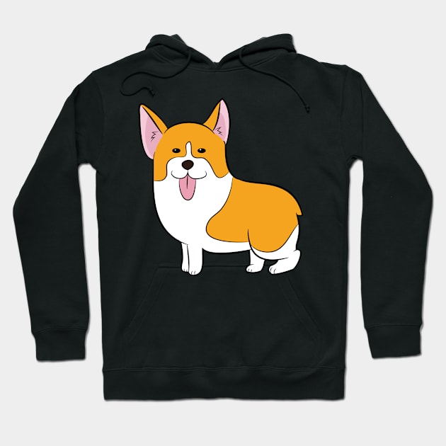 Corgi Lick Hoodie by bropaca